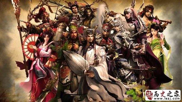 三国志游戏群雄阵容画面