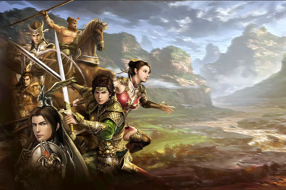 三国志群雄阵容与山河战场